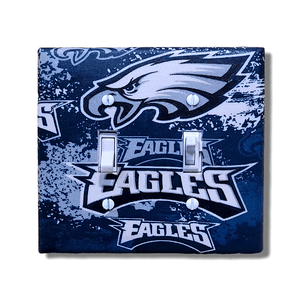 NFL Philadelphia Eagles Light Switch | Wall Plate | Outlet Covers | Toggle | Switchplate - Kustom Kreationz by Kila