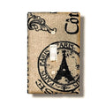 Paris Oohh La La Fabric Light Switch | Wall Plate | Outlet Covers | Toggle | Switchplate - Kustom Kreationz by Kila