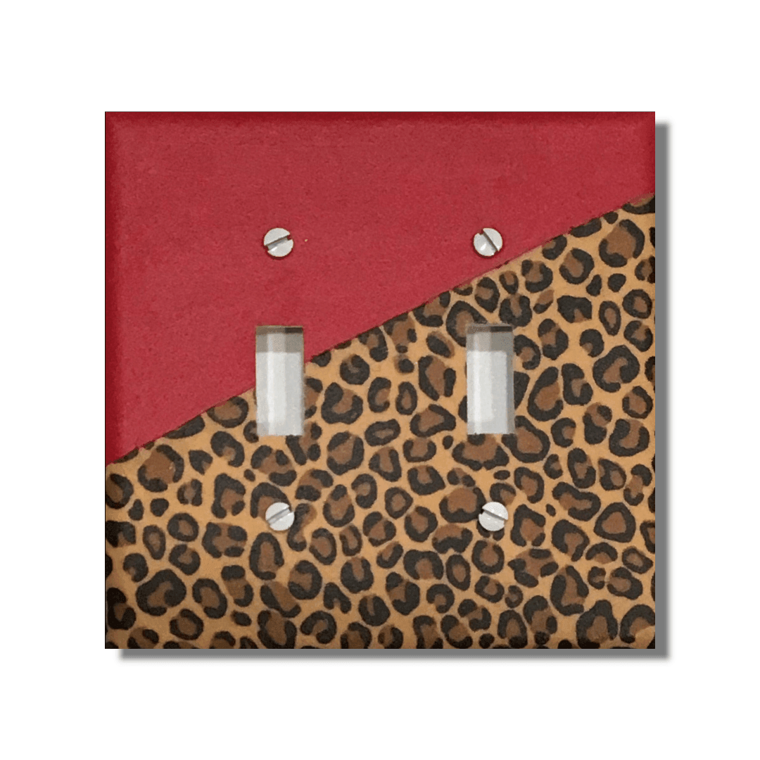Red Cheetah Custom Order - Kustom Kreationz by Kila